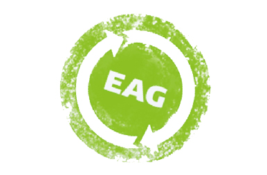 EAG sign stamped